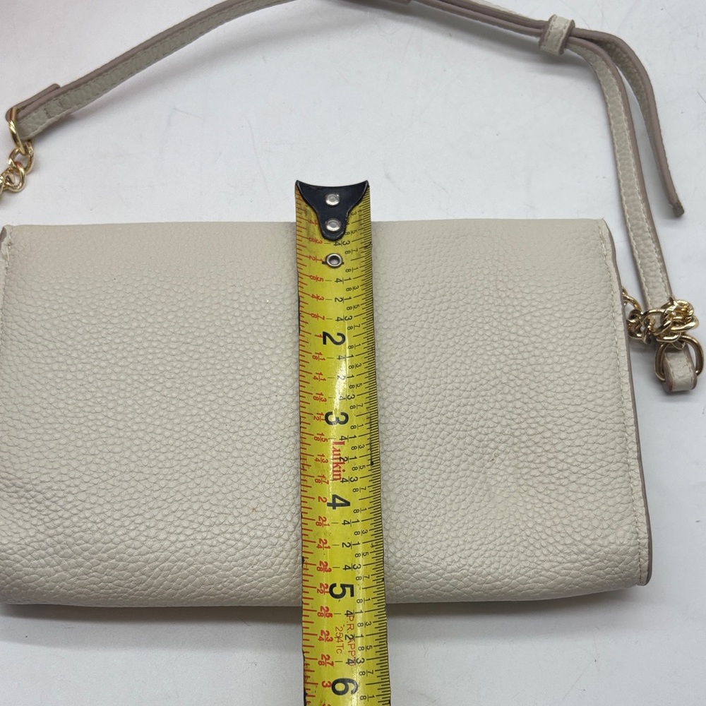 Nanette Lepore Small Off White Crossbody Bag MCB8517Q - Picture 8 of 11